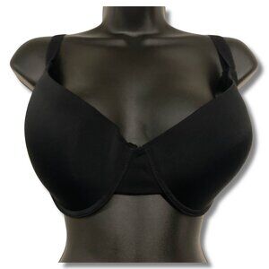 JUICY COUTURE 42D Black smoothing t-shirt bra with underwire and light padding